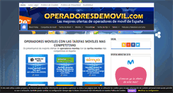 Desktop Screenshot of operadoresdemovil.com