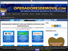 Tablet Screenshot of operadoresdemovil.com